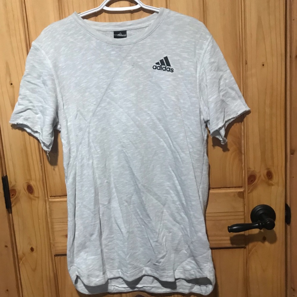 Light grey adidas men’s top